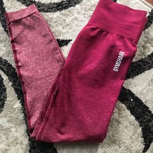 Gymshark adapt ombré seamless leggings